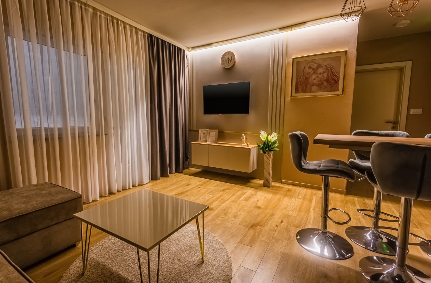 Apartman Superior s 1 spavaćom sobom i balkonom